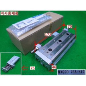 14182/미사용블럭실린더/MXQ20-75A-X12/SMC