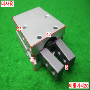10810/미사용공압집게 핑거실린더/MHC2-20D/SMC