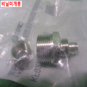 북49532/미사용스테인레스3/6인서트피팅/KFG2H0806-03/SMC