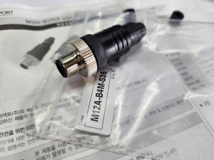 초25119/삼원 액트 컨넥터 M12A-B4M-S35 미사용제품