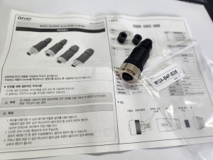 초25120/삼원 액트 컨넥터 M12A-B4F-S35 미사용제품