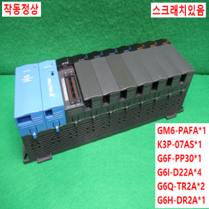 초20059/PLC세트/GM6-PAFA/K3P-07AS/G6F-PP30/G6I-D22A/G60-TR2A/G6H-DR2A/LS