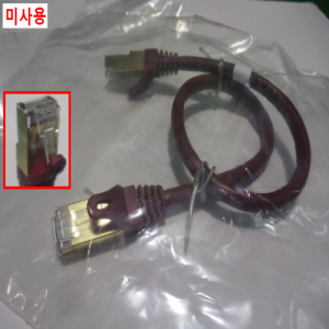 초25199/미사용이더넷케이블/NMX-U7025/CAT.7-0.25M