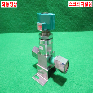 초15077/정밀진공밸브공압밸브/316L-P/210K/FUJIKIN