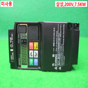노13757/미사용인버터/3G3MX2-A2007-V1/0.75KW/옴론