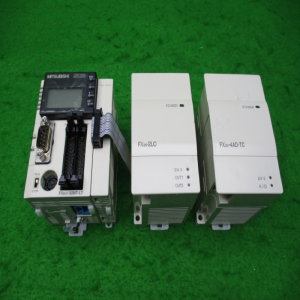 노13976/PLC세트/프로그래밍컨트롤러/FX2NC-CNV-IF/FX2N-2LC/FX2N-4AD-TC/FX3UC-32MT-LT/미츠비시