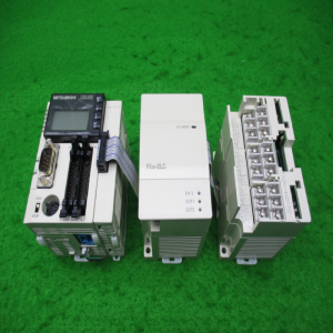 노13977/PLC세트/프로그래밍컨트롤러/FX2NC-CNV-IF/FX2N-2LC/FX2N-4AD-TC/FX3UC-32MT-LT/미츠비시
