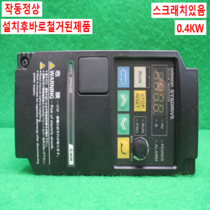 주35041/인버터/3G3JX-A2004/삼상,220V/0.4KW/옴론