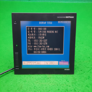 노15859/터치스크린/GT1685M-STBA/GT15-75QBUSL/AC100-240V/미츠비시