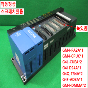주20815/PLC세트/GM4-PA2A/GM4-CPUC/G4L-CUEA/G4I-D24A/G4Q-TR4A/G4F-AD3A/GM4-DMMA/LS,LG