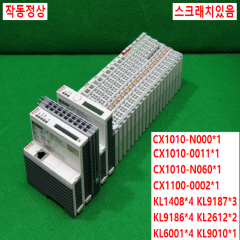 주20887/PLC세트/CX1010-N000/CX1010-0011/CX1010-N060/CX1100-0002/KL1408/KL9187/KL9186/KL2612/KL6001/KL9010/BECKHOFF