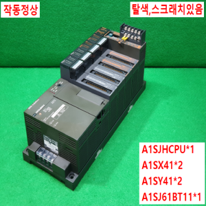주20938/PLC세트/A1SJHCPU/A1SX41/A1SY41/A1SJ61BT11/미쓰비시