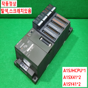 주22351/PLC세트/A1SJHCPU/A1SX41/A1SY41/미쓰비시