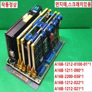 초20526/화낙PLC세트/A16B-1212-0100-01/A16B-1211-090/A16B-2200-036/A16B-1212-022/A16B-1212-021