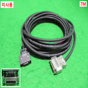 초26057/미사용MDR10320컨넥터/20핀래치컨넥터변환/D-SUB백쉘17J-15핀변환I/O케이블