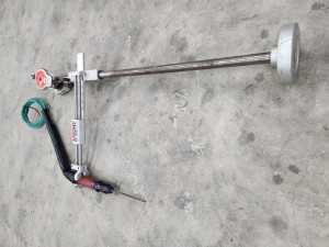 12381 자작용 공압 스쿠류 드라이저와 스프링 바란스 자유 거치대 작업용 스쿠류 리니어가이드