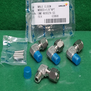 초13187/미사용배관부속유니락스텐MALEELBOW/UME-M0602N-SS/4개발송/UNILOK