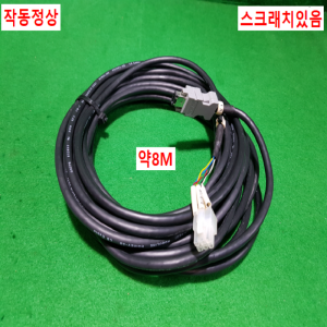 초26185/파나소닉서보앰프모터엔코더파워전원케이블/길이약8M