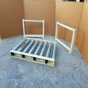 주46824/로울러컨베이어/모터일체형컨베이어/길이900/폭690