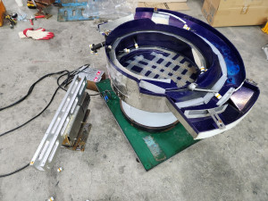 주52399 단상AC220V용 원형 피드  직선 피드 라인피드 작동 정상이며 전체 녹이 많습니다 작동 동영상 확인가능합니다