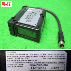 노16250/미사용마이크로미터센서/IG-028/키엔스