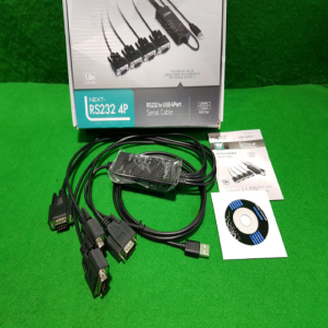 초26246/미사용RS232시리얼4포트케이블/NEXT-RS2324P