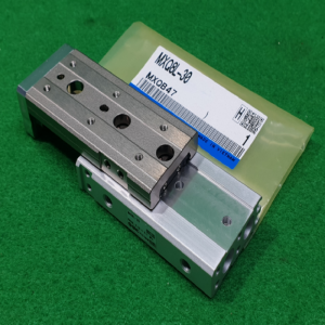 주70242/미사용에어공압슬라이드테이블실린더/MXQ8L-30/SMC