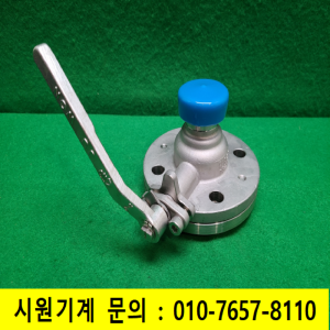 초13770/미사용진공용후렌치볼밸브/304스텐/10K25A/SCS13/JUWON