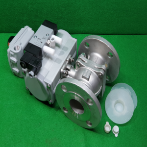 주50051/미사용공압식후렌치자동밸브/스텐레스밸브/볼밸브/50A-10KSCS13/DFPD-80-RP-90-RD-F0507