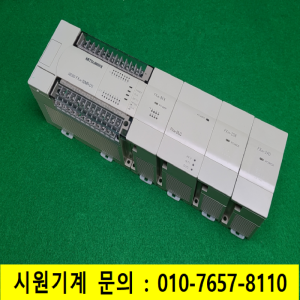 노19093/PLC세트/FX2N-32MR-DS/FX2N-8EX/FX2N-2LC/FX2N-2DA/FX2N-2AD/미츠비시