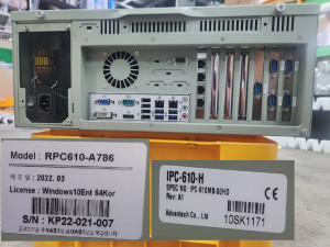 52527/미사용 PC 컴퓨터 IPC-610-H / RPC610-A786 / AIMB-786 / i7-8700 / S2PXB10137323FF8D8 / IPC-610MB-00HD / M378A1K43DB2-CTD