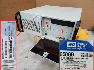 주53542 산업용 컴퓨터 산업용PC G82-00037 XP H783Y-P4CVT-X4QTK-WFH8P-W92DY WD2500AAJS-00YZCA0 M378T2863EHS-CF7