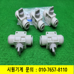 노19535/미사용2포트핑거밸브/VHK2-12F-12F/5개발송/SMC