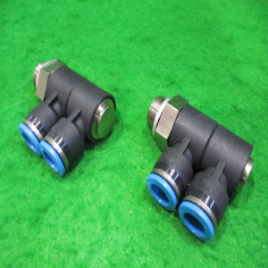 북40525/미사용2구피팅소켓/QSLV2-G3/8-10/FESTO