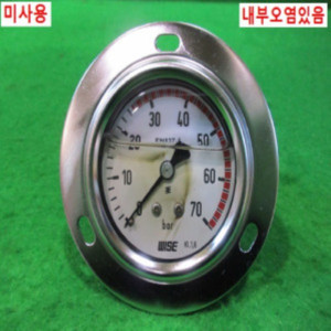 북48453/미사용오일내장압력게이지/EN837-1/WISE