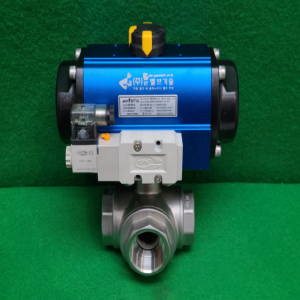 초13569/미사용솔레노이드공압식삼방향밸브/RD80-40S3WT1(14)-SV/RDSN3100