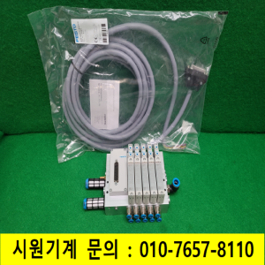 노29084/미사용공압솔레노이드밸브,케이블세트/VUVG-B14-P53C-ZT-F-1T1L/FESTO