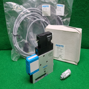 노19216/미사용공압진공발생기/VADMI-140/KMEB-1-24-2,5-LED/FESTO